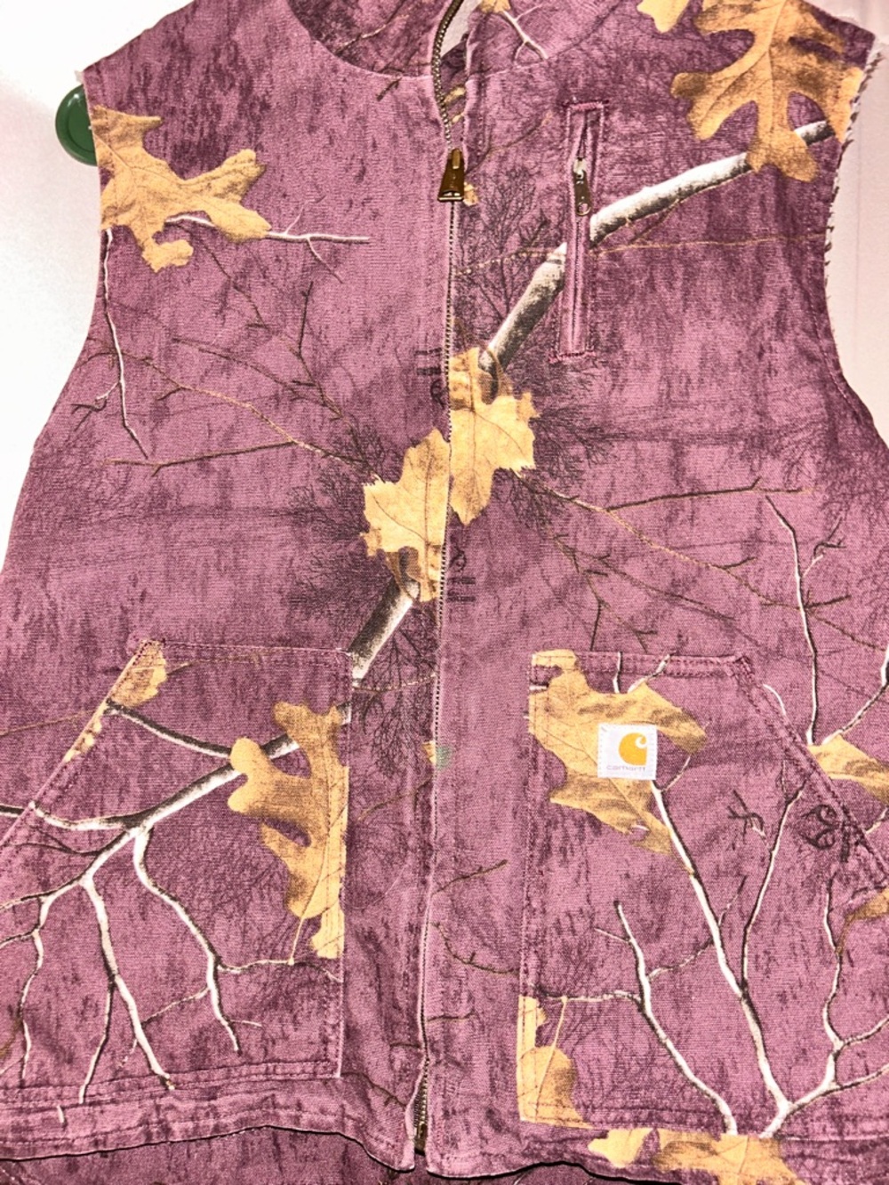 Carhartt Purple Camo Y2K Vest - Picture 2 of 4
